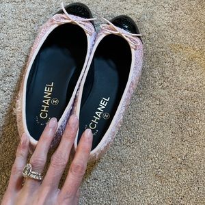 Chanel Ballet Flats size 38. Like new condition.